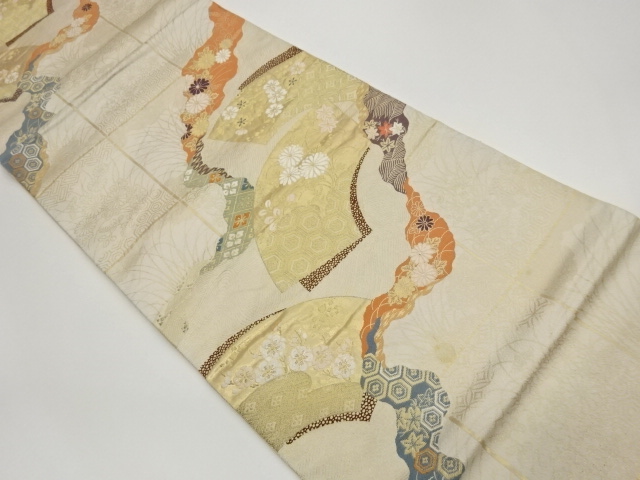 JAPANESE FUKURO OBI / WOVEN MICHINAGADORI